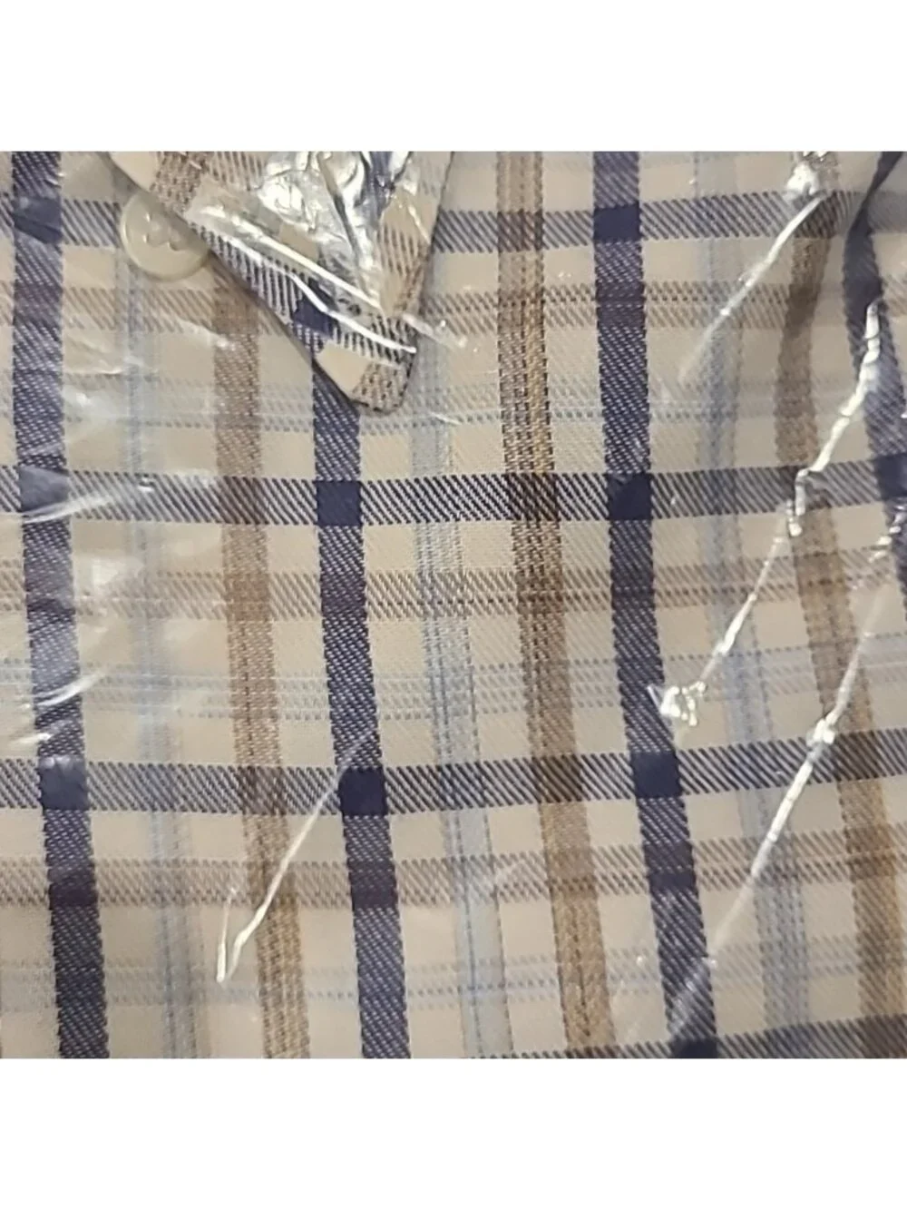 David Winston 100% cotton long sleeve dress shirt